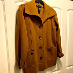 Jones New York Signature Wool Blend Jacket, Button-down, Size L